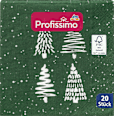 Servietten Tannenbäume 33x33 Profissimo