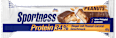 Протеинов бар 34%, с вкус на фъстъци и карамел Sportness