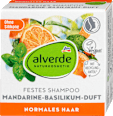 Festes Shampoo mit Mandarine-Basilikum-Duft alverde NATURKOSMETIK