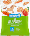 Babysnack Reiswaffeln Apfel & Karotte, ab dem 8. Monat  babylove