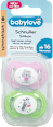 Schnuller Silikon symmetrisch 16+ Monate sortiert babylove