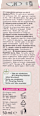 Cremă de zi nutritivă cu SPF15 Balea