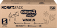 Windeln nature Gr. 5 Junior (10-16 kg) Monatspack babylove nature