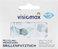 Mikrofaser Brillenputztuch sort.  VISIOMAX