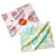 Mikrofaser Brillenputztuch sort.  VISIOMAX