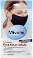 Medizinische Mundschutzmaske für Erwachsene (schwarz) Mivolis