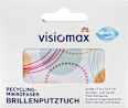 Mikrofaser Brillenputztuch sort.  VISIOMAX
