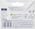 Mikrofaser Brillenputztuch sort.  VISIOMAX