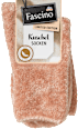 Kuschelsocken mit Chenille-Garn, rosa, Gr. 39-42 Fascino