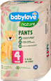 nature pelene gaćice, MAXI, veličina 4 (9- 15 kg) babylove