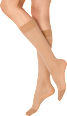 Kniestrümpfe laufmaschenresistent champagner Gr. 39-42, 30 DEN Fascino