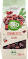 bio sušené ovoce, brusinky slazené  dmBio