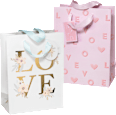 Geschenktasche "Love", Größe Midi Profissimo