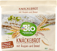 Bio polnozrnati hrustljavi kruhki iz rži in pire dmBio