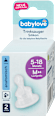 Trinksauger Silikon, Gr. 2, anatomisch, 5-18 Monate babylove