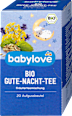 Herbata dla niemowląt bio, na noc, od 5. miesiąca życia (20 x 1, 75 g) babylove