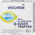 Anti-Allergische Augentropfen 10 Ampullen à 0,5 ml VISIOMAX