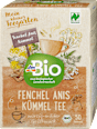 Bio zeliščni čaj s komarčkom, janežem in kumino (50 x 2 g) dmBio
