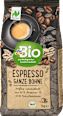 bio káva zrnková Espresso, celá zrna dmBio