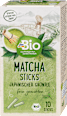 Grüner Tee Matcha Sticks japanischer Grüntee dmBio