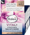 Spevňujúci nočný pleťový krém Vital+ Balea