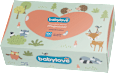 Babypflegetücher trocken 3-lagig sortiert babylove