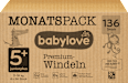 Premium pleny, velikost 5+ měsíční box babylove