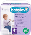 Windeln Premium Gr. 4+, Maxiplus, 9-15 kg babylove
