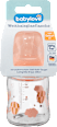 Babyflasche aus Glas Weithals, 120ml, Wolken babylove
