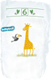 Premium pleny, velikost 6 Megapack babylove