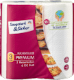 Papírtörlő Prémium, 3-rétegű, 2x102 lap Saugstark&Sicher