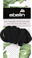 Gumičky do vlasov z bio bavlny - čierne ebelin