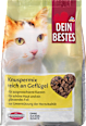 granule pro kočky křupavý mix Dein Bestes
