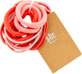 Haargummi-Set rosa, orange s-he stylecollection