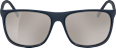 Sonnenbrille helle Gläser schwarz SUNDANCE