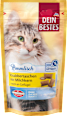 Katzenleckerli Himmlisch Knabbertaschen mit Milchkern Dein Bestes