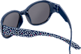 Sonnenbrille Kinder blau mit Herz-Motiven SUNDANCE