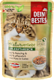 naturverliebt Cibo umido per gatti con tacchino e verdure in gelatina DEIN BESTES
