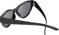 Sonnenbrille Cateye schwarz SUNDANCE