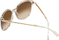 Sonnenbrille Vollrand transparent SUNDANCE
