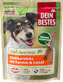 Przysmak dla psa Naturverliebt, paluszki z marchewką i olejem lnianym Dein Bestes