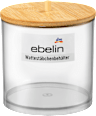 Wattestäbchen-Behälter mit Bambusdeckel ebelin