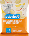 Babysnack Knusperherzen Apfel-Mango, ab dem 8. Monat babylove