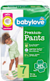 Premium hlačne plenice 7 XXL, 18+ kg babylove