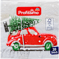 Papirne salvete - božićni auto, 25 x 25 cm Profissimo