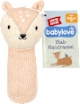 Jucărie zornăitoare de bumbac babylove