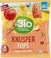 Bio puffasztott kukorica-köles snack bio édesburgonyával és almaporral, 8. hónapos kortól dmBio