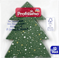 Serviete z motivom božičnega drevesa, 33 x 33 cm Profissimo