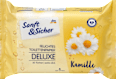 DELUXE vlažni toaletni papir – kamilica Sanft&Sicher