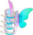 Haarklammer Schmetterling in Holo-Optik Dream Crush ebelin